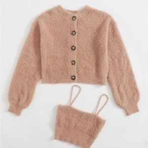 Two piece cardigan set